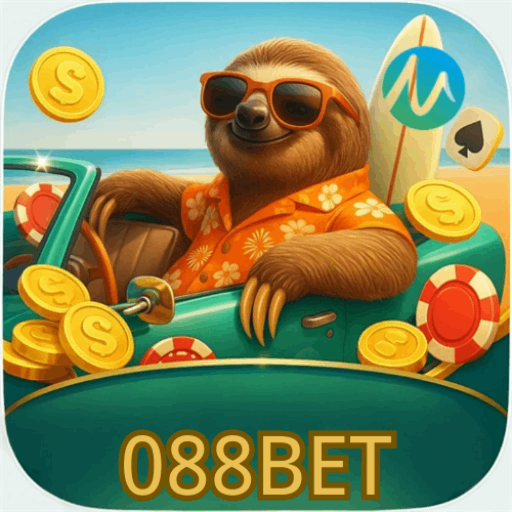 Imagem promocional da 088BET mostrando a plataforma e suas vantagens